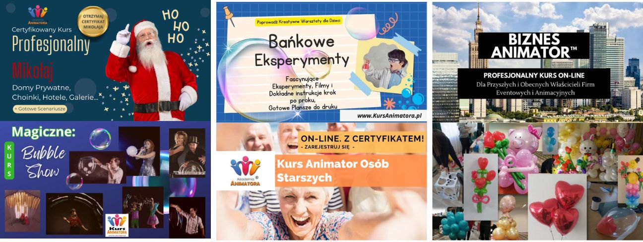 Internetowy Kurs Animatora - KursAnimatora.pl Internetowy Kurs Animatora - KursAnimatora.pl