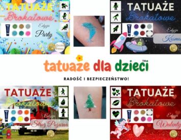 Tatuaże Brokatowe - TatuazeDlaDzieci.pl